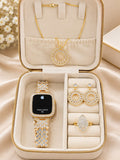 New Arrival Of Premium 1 Carat Zarqoon Jewellery Set Gift Box