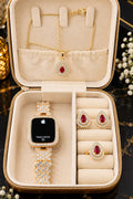 New Arrival Of Premium 1 Carat Zarqoon Jewellery Set Gift Box